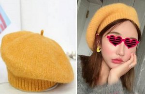 今年流行的日韩系贝雷帽