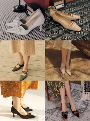 私藏小众设计Vintage风复古春夏女鞋