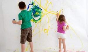 儿童墙壁画画好吗？