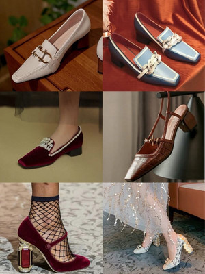 私藏小众设计Vintage风复古春夏女鞋