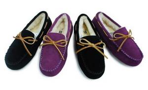 紫色豆豆鞋