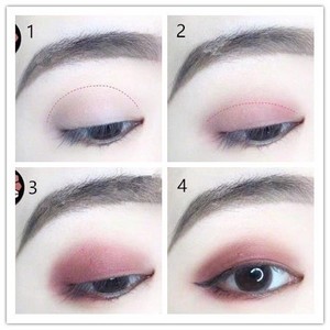 分享6种不同的眼影妆教程