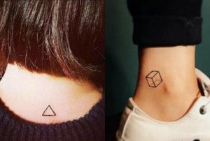 现时最多人喜欢的简单纹身小图案