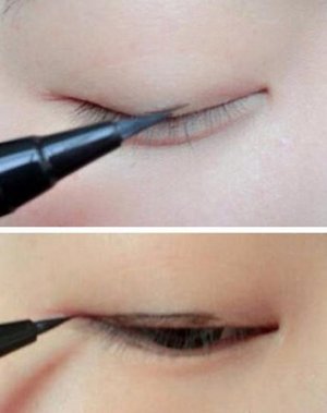 初学化妆怎样画眼线？