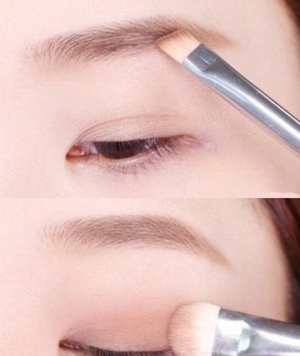 单眼皮必学的粉色眼妆画法